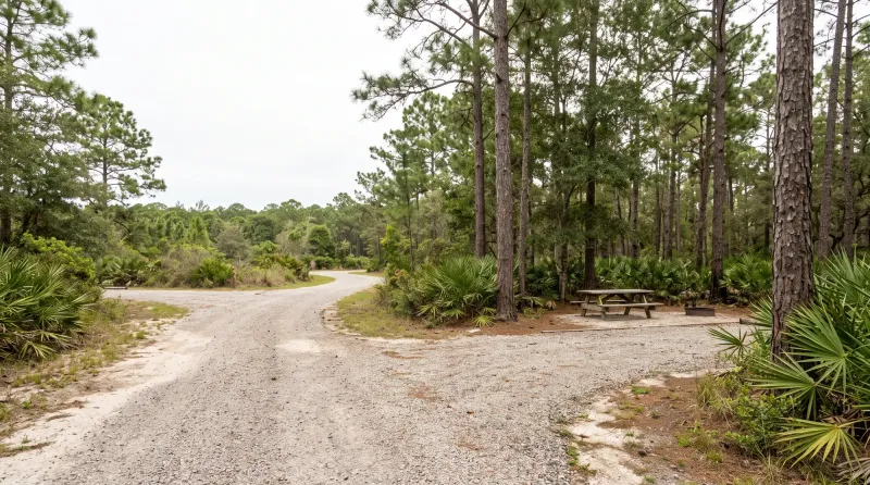 Alabama landscape, backdrop for the RV Park Hubs Gulf Shores directory