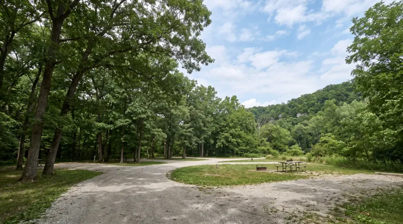 Iowa landscape, backdrop for the RV Park Hubs Dubuque directory