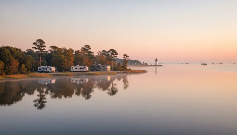 Maryland landscape, backdrop for the RV Park Hubs Berlin directory