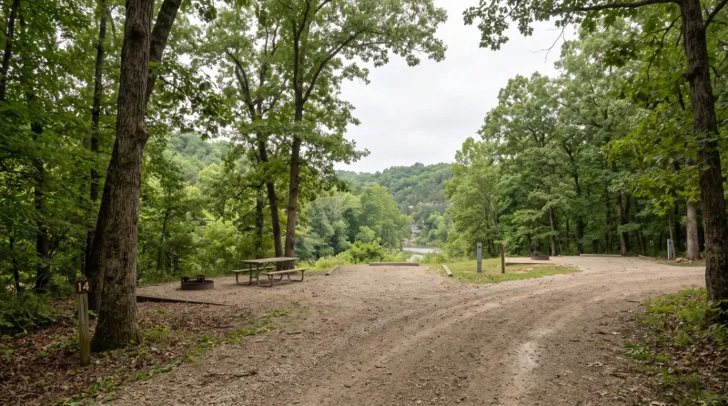 Missouri landscape, backdrop for the RV Park Hubs Branson directory