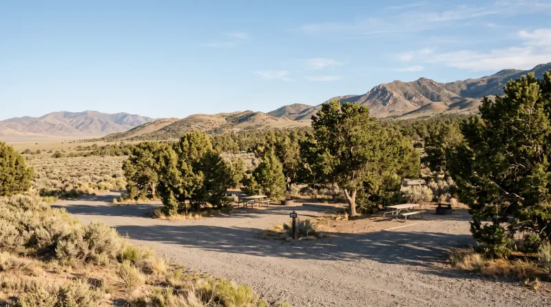 Nevada landscape, backdrop for the RV Park Hubs Las Vegas directory