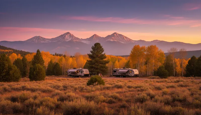 New Mexico landscape, backdrop for the RV Park Hubs Albuquerque directory