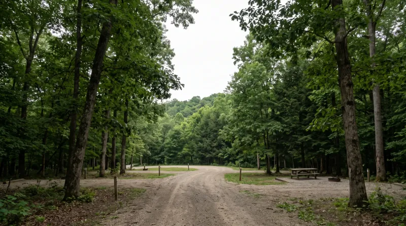 Ohio landscape, backdrop for the RV Park Hubs Logan directory