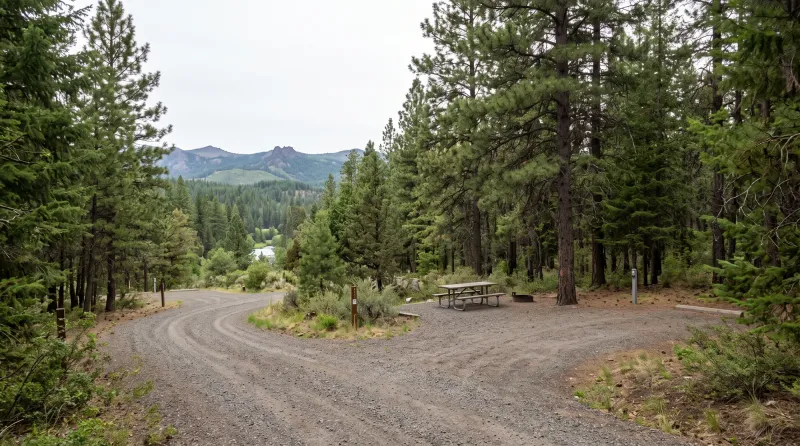 Oregon landscape, backdrop for the RV Park Hubs Bend directory