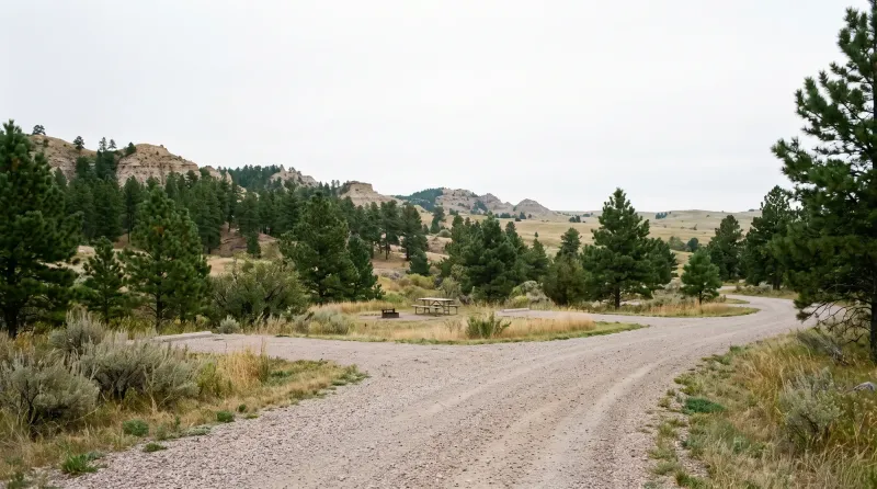 South Dakota landscape, backdrop for the RV Park Hubs Rapid City directory