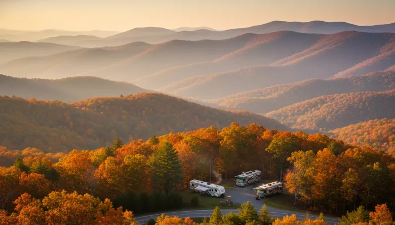 Virginia landscape, backdrop for the RV Park Hubs Virginia Beach directory